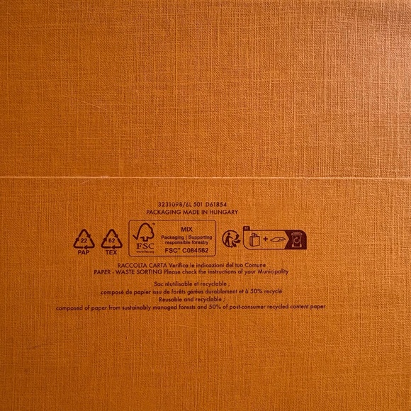 Large Louis Vuitton Paper Shopping Bag - Picture 6 of 11